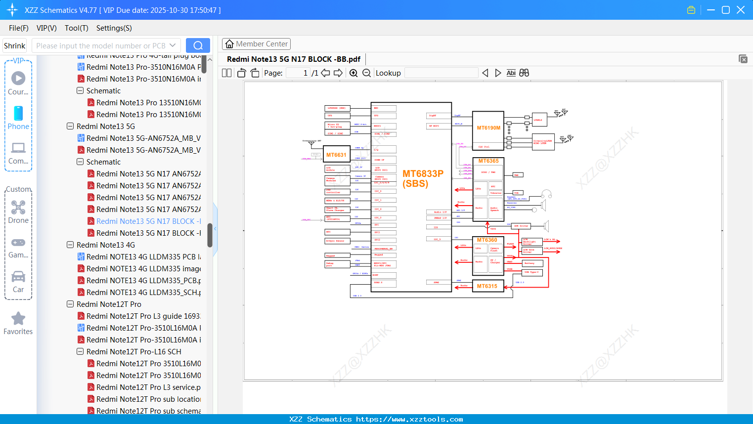 Xiaomi Redmi Note13 5G N17 BLOCK -BB